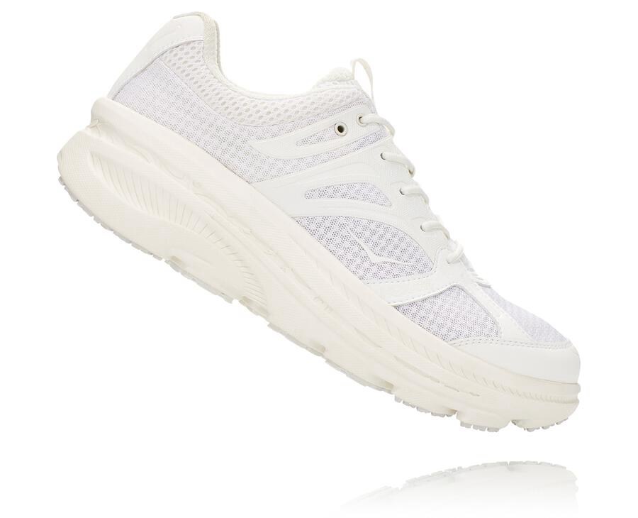 Hoka One One Running Shoes Mens White - x EG Bondi B - 24839GRXN